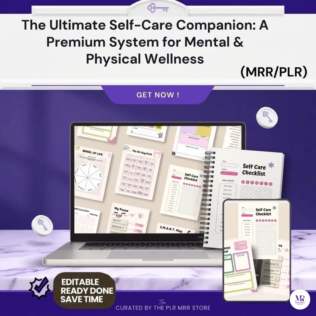 The Life-Balance Blueprint: Your Daily System for Total Mental Clarity & Physical Vitality (Ready-to-Profit MRR/PLR)