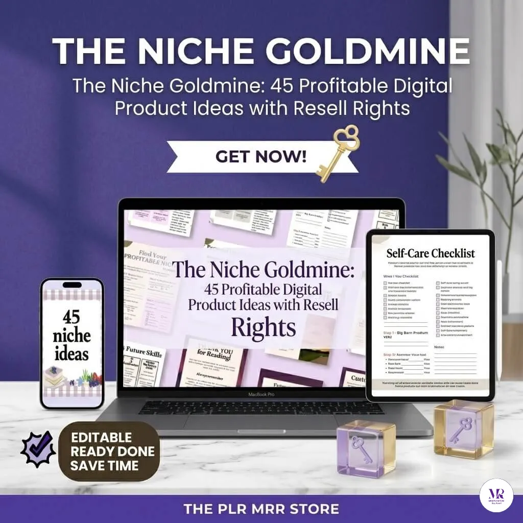 The Digital Income Accelerator: 45 Proven High-Demand Niches to Launch and Monetize Your Store Today (MRR/PLR)