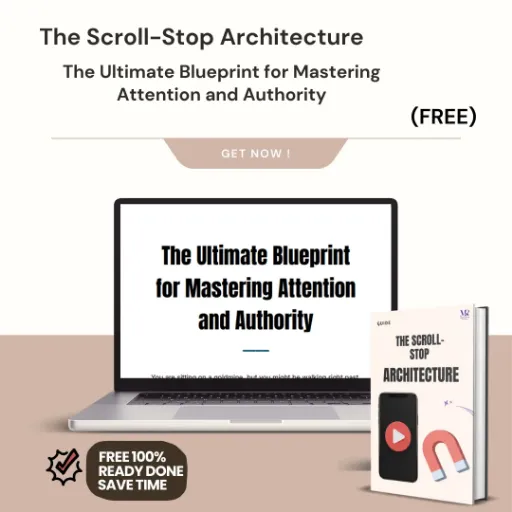 The Scroll-Stop Architecture : The Ultimate Blueprint for Mastering Attention and Authority