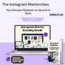 The Instagram Revenue System: Your Direct Shortcut to Viral Growth, High-Conversion Sales & Ready-to-Post Assets (MRR/PLR)