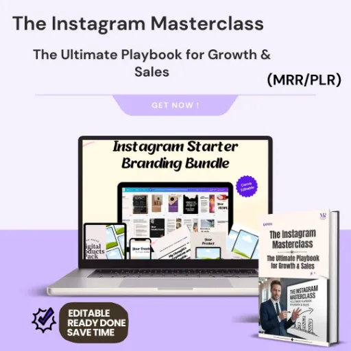 The Instagram Revenue System: Your Direct Shortcut to Viral Growth, High-Conversion Sales & Ready-to-Post Assets (MRR/PLR)